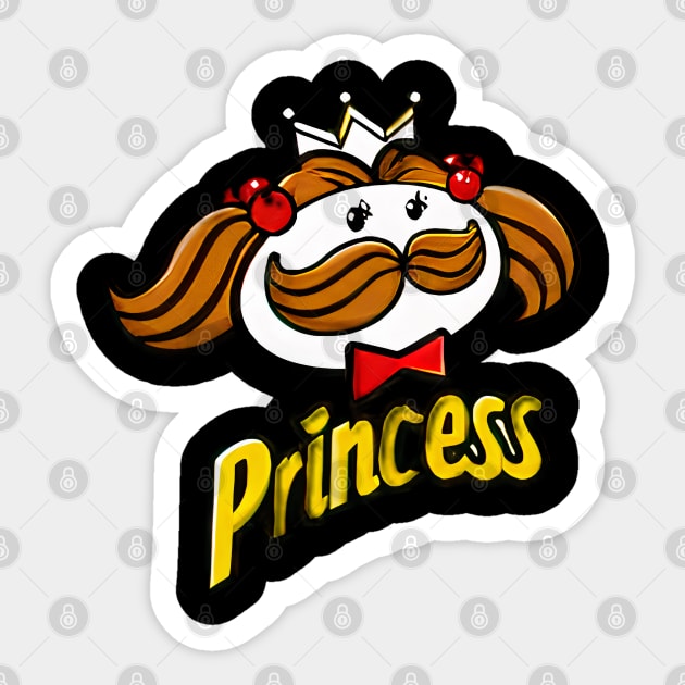 PRINCESS PRINGLES Sticker by Grunge&Gothic